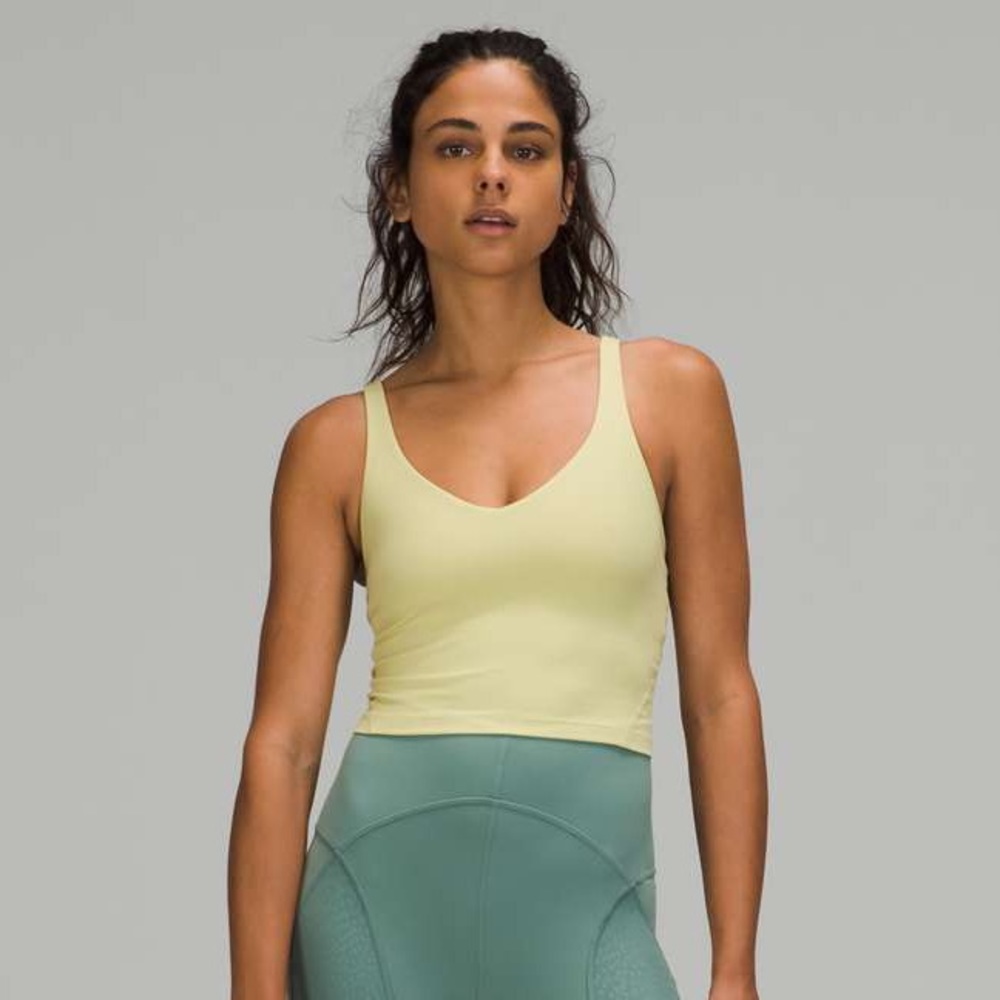 Light green lululemon align tank